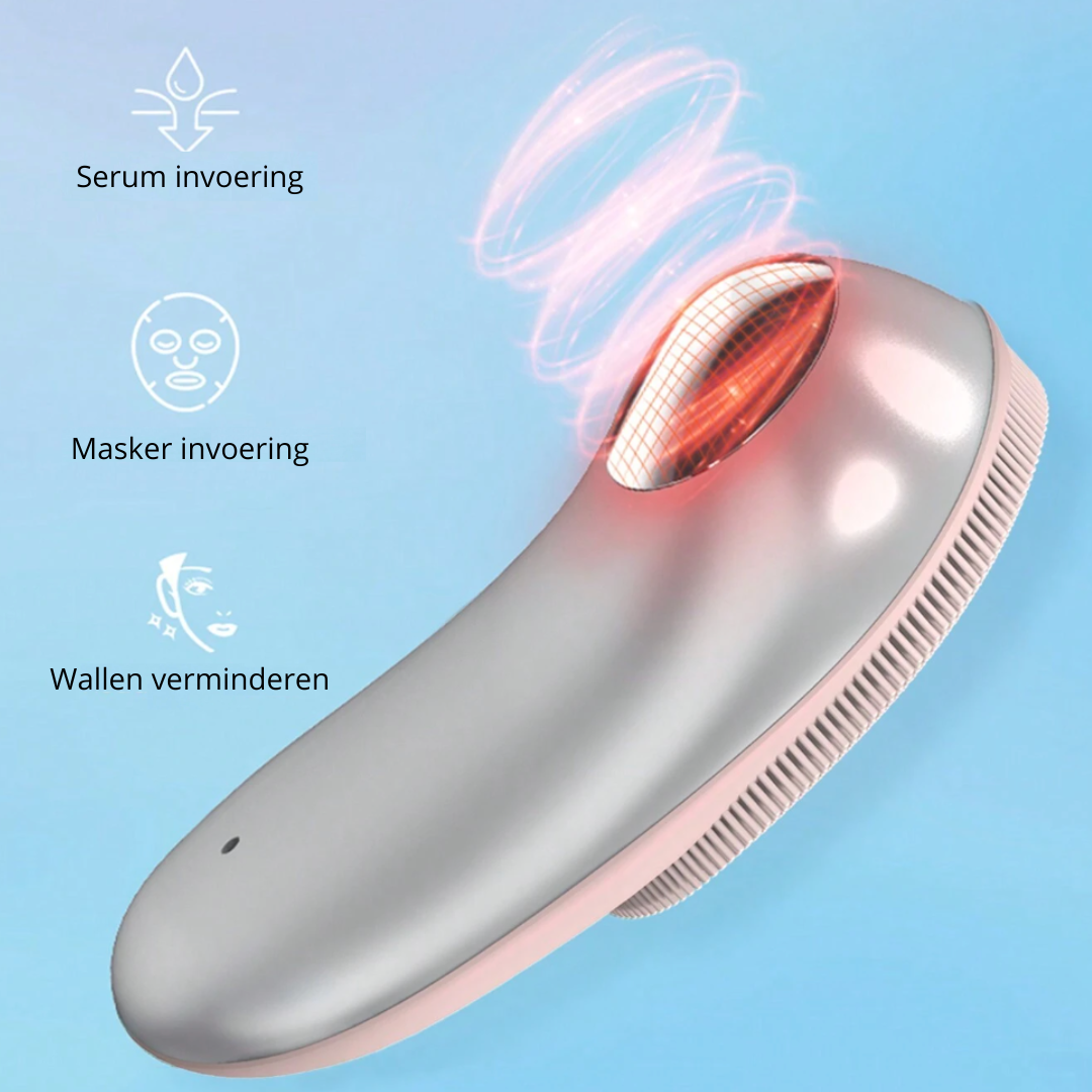 Elektrische gezichtsreinigings-borstel | Stralende huid - 50% korting